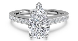 pear shaped ring